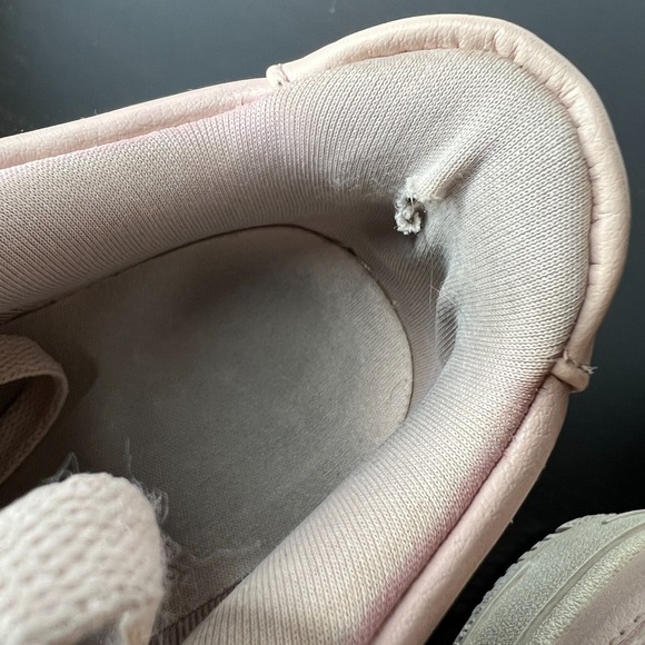 Nike Air Force 1 Pixel Beige Pink Leather Platform Sneakers Women's 7.5 CK6649-2 - Picture 4 of 14